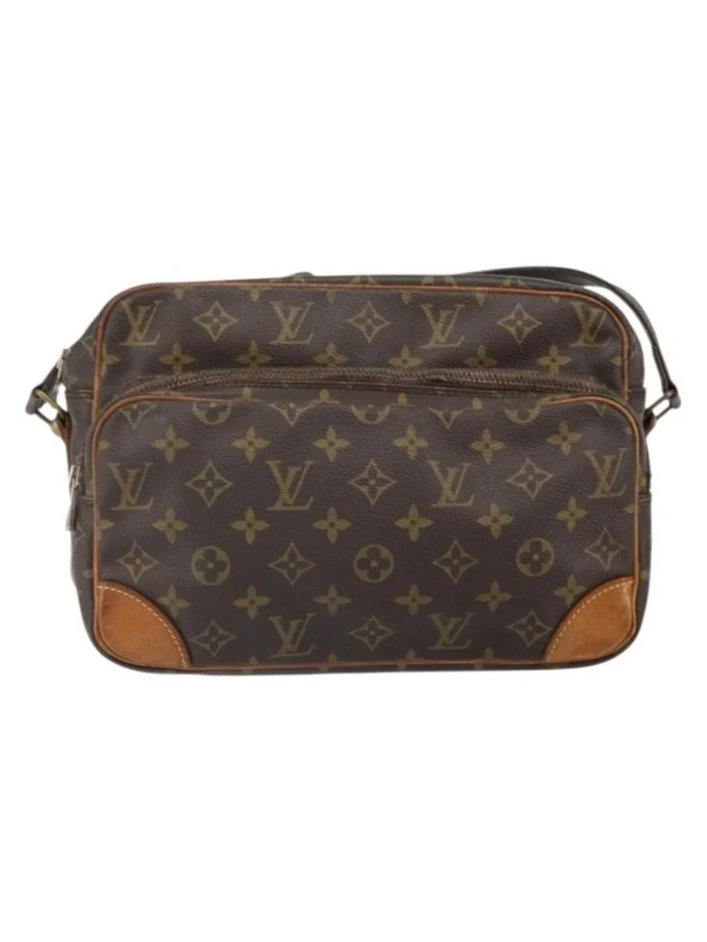 Authentic LOUIS VUITTON Monogram Nile Shoulder Bag M45244 LV